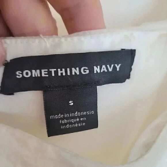 Something Navy Women's Ivory Dress - Picture 8 of 14